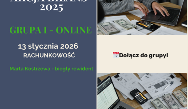 ZAPRASZAMY DO ZAPISÓW - GRUPA I!