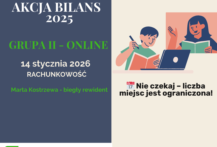 ZAPRASZAMY DO ZAPISÓW - GRUPA II