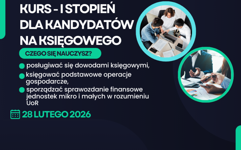 Zapraszamy na najbliższy kurs I stopnia